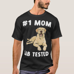 Camiseta Labrador amarillo recuperador mamá laboratorio ama