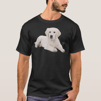 Camiseta Labrador blanco recuperador de amor amarillo mamá
