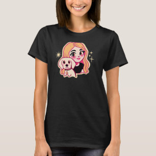 Camiseta Labrador Chica Retro Perro Princesa Recuperadora N