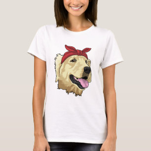 Camiseta Labrador con Bandana