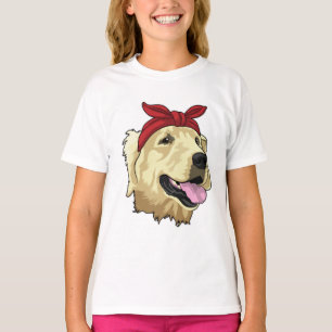 Camiseta Labrador con Bandana