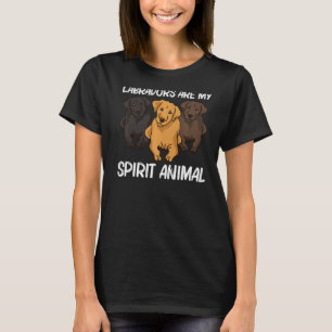Camiseta Labrador Cudo Para Hombres Mujeres Cachorro Animal