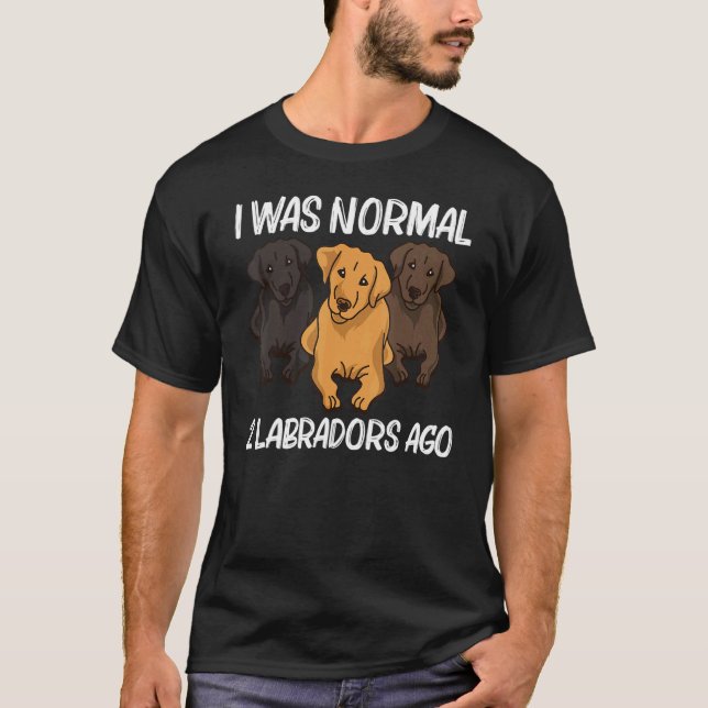 Camiseta Labrador Cuto Para Hombres Mujeres Cachorro Animal (Anverso)