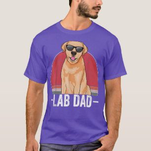 Camiseta Labrador Dad Dog Apparel Lab Dueño de los Hombres 