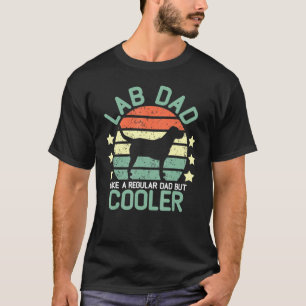 Camiseta Labrador Dad Fathers Day Lab Retriever Dog
