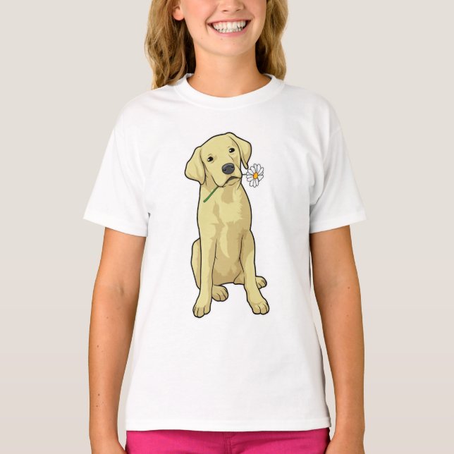 Camiseta Labrador Daisy (Anverso)