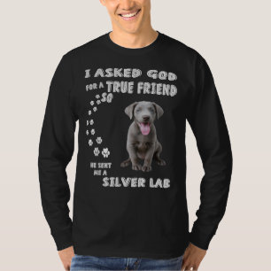 Camiseta Labrador de perro cita a mamá papá imprimir Si