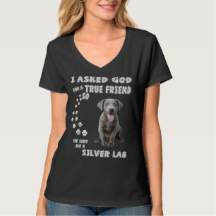 Camiseta Labrador de perro cita a mamá papá imprimir Si