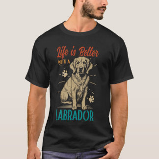 Camiseta Labrador de perro de laboratorio 1