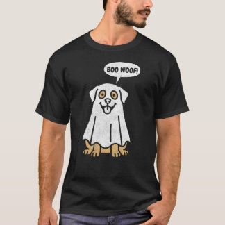 Camiseta Labrador divertido fantasma de Halloween
