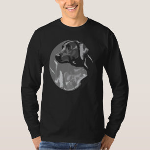 Camiseta Labrador divertido para hombres mujeres Guay Gris 