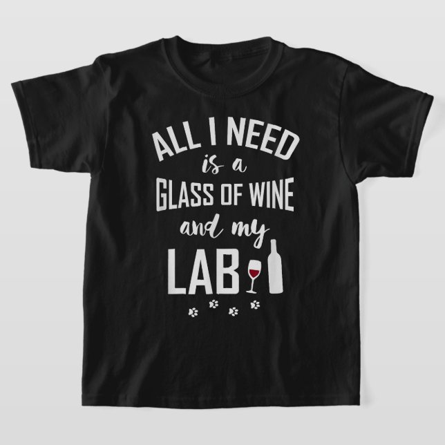 Camiseta Labrador Dog Funny Lab Retriever (Distribución)
