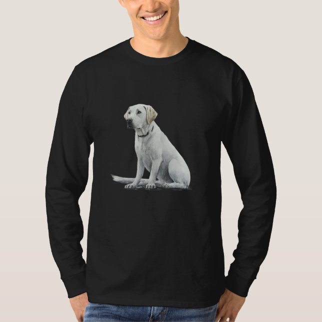 Camiseta Labrador Dog Lab Lover Splash Graffiti Art Pet (Anverso)