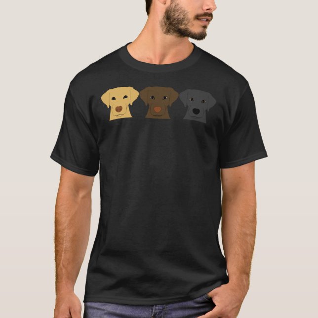 Camiseta Labrador Dogs (Anverso)