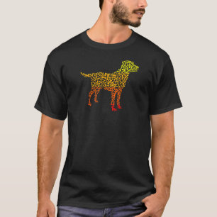 Camiseta Labrador, dueño de perros, laboratorio de animales