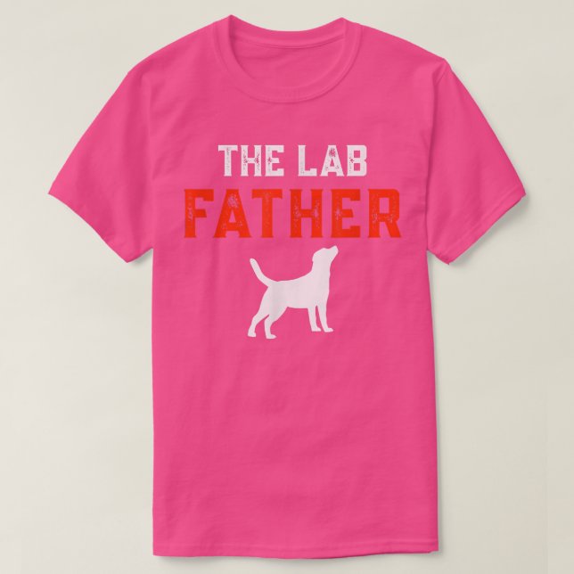 Camiseta Labrador Dueños De Perros Aman Al Laboratorio Padr (Diseño del anverso)
