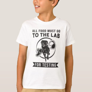 Camiseta Labrador El Laboratorio De Prueba De Perro Recuper