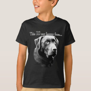 Camiseta Labrador feliz cara