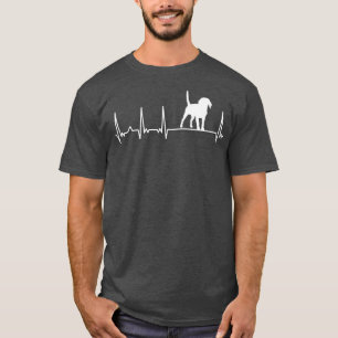 Camiseta Labrador heartbeat Ekg dog owner dogs dog walk Pre