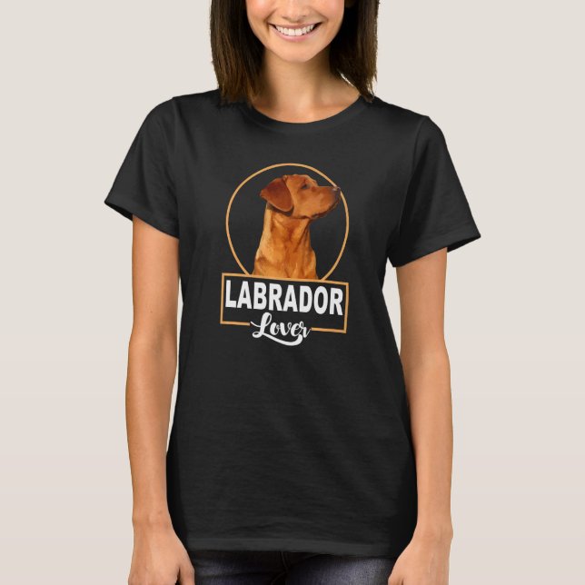 Camiseta Labrador Labrador Recuperador (Anverso)