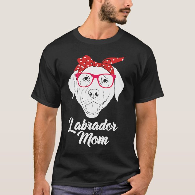 Camiseta Labrador Madre Labrador Madre Perra (Anverso)