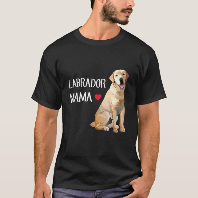Camiseta Labrador Mama (Anverso)