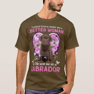 Camiseta Labrador Mamá madre dueña del amante del perro fel