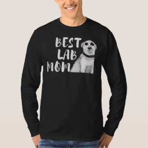 Camiseta Labrador Mamá Perro Mamá Perro Para Mujeres Chicas