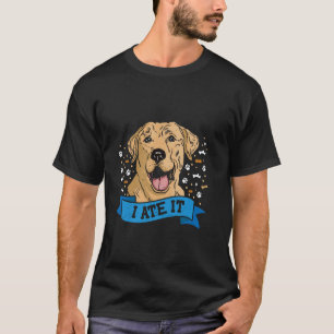 Camiseta Labrador Me lo comí Labrador Retriever Perro Diver