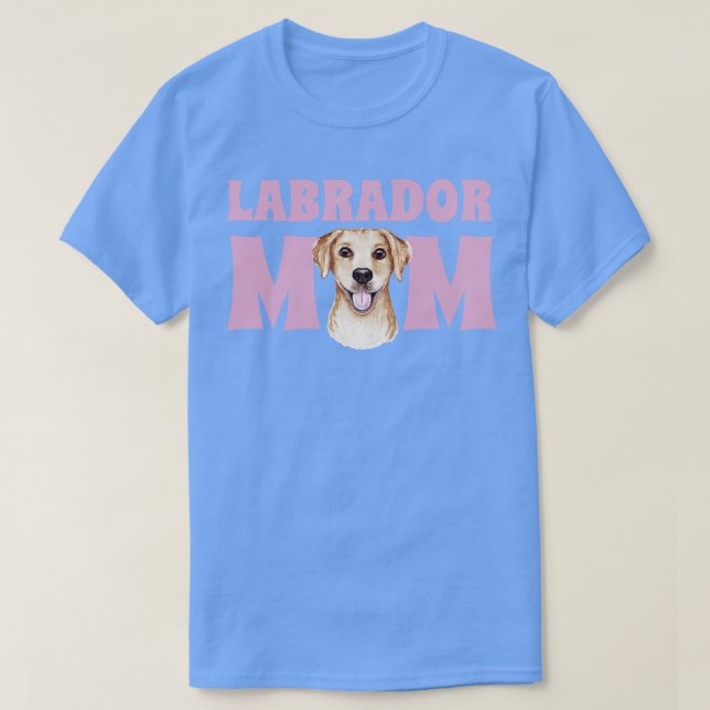 Camiseta Labrador Mom (Diseño del anverso)