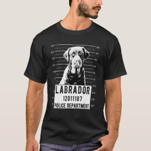 Camiseta Labrador Mug mató a tiros a un perro criminal