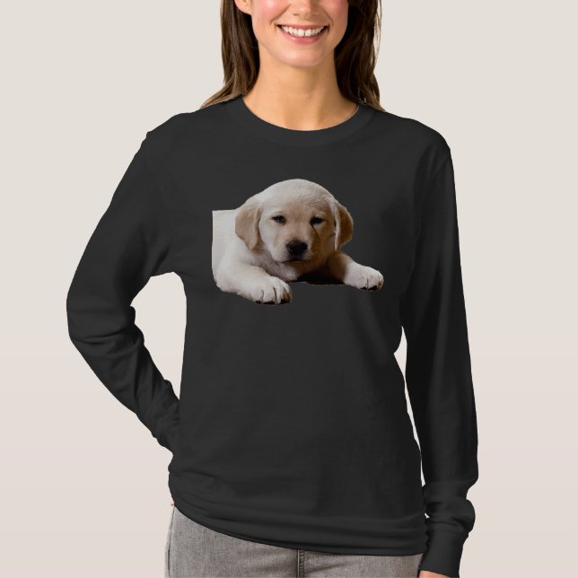 Camiseta Labrador Nap Time (Anverso)