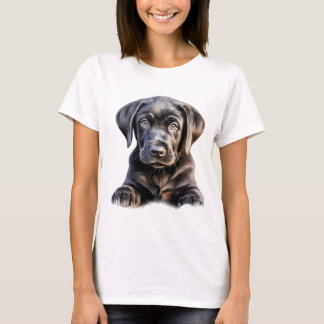 Camiseta Labrador negro