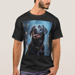 Camiseta Labrador negro