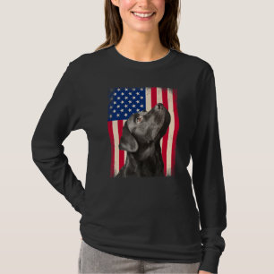 Camiseta Labrador Negro Americano Propietario De Un Laborad