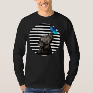 Camiseta Labrador negro recuperador de perro de laboratorio