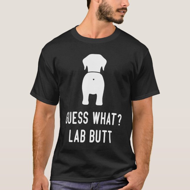 Camiseta Labrador perro ama a las mujeres negras adivina qu (Anverso)