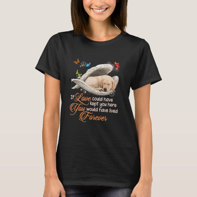 Camiseta Labrador Perro Paw Amor La Pérdida De Perro Hermos (Anverso)