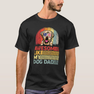 Camiseta Labrador perturbado como mi papá perro