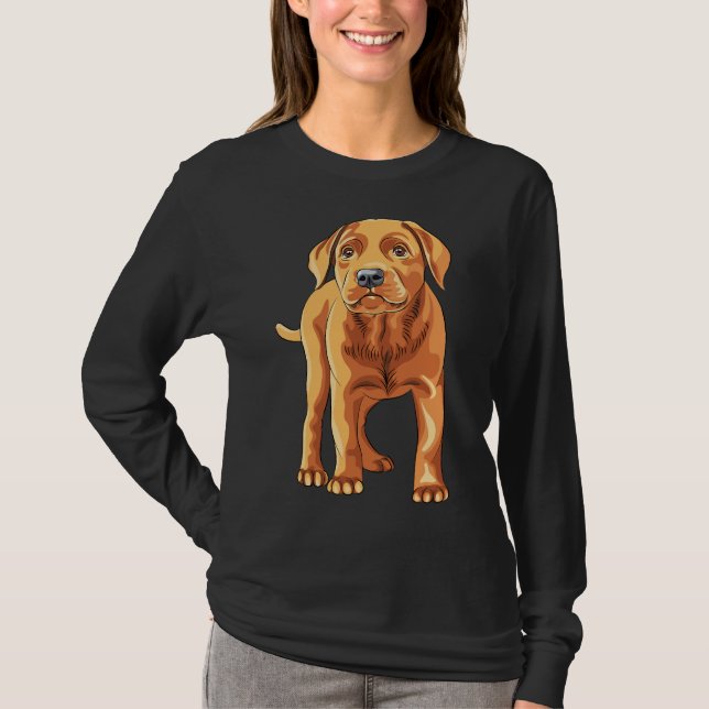 Camiseta Labrador Puppy 14 (Anverso)