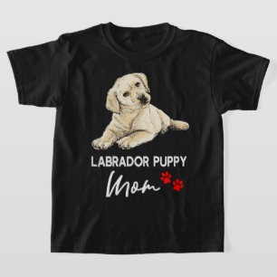 Camiseta Labrador Puppy Mom lindo diseño Labrador Perros Am