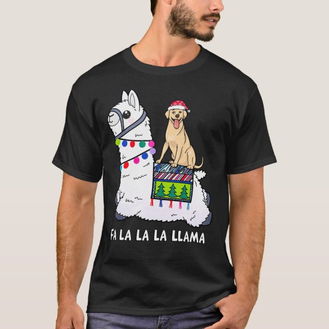 Camiseta Labrador recupera a Navidades en llamas (Anverso)