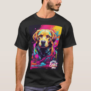 Camiseta Labrador recupera graffiti
