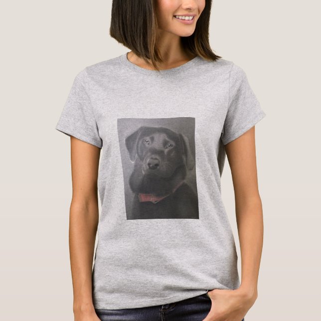 Camiseta Labrador Recuperador Amor (Anverso)