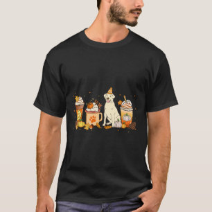 Camiseta Labrador Recuperador Café Calabaza Caída de Spice 