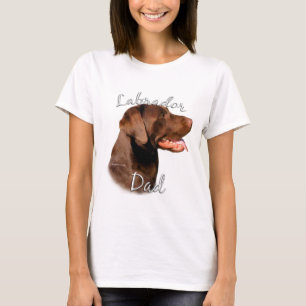 Camiseta Labrador Recuperador (chocolate) Papá 2