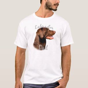 Camiseta Labrador Recuperador (chocolate) Papá 2