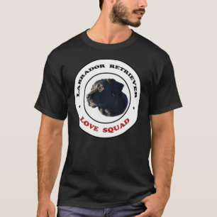 Camiseta Labrador recuperador de amor escuadrón