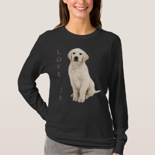 Camiseta Labrador Recuperador de Labrador White Lab Dog Mom
