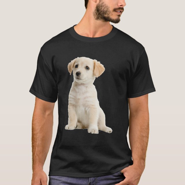 Camiseta Labrador recuperador de oro de Boston Terrier (Anverso)